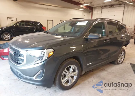 2021 GMC Terrain Fwd Sle from USA, damaged, VIN 3GKALMEV8ML358354